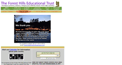 Desktop Screenshot of foresthillstrust.org